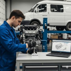 Клапан впускной Chrysler 2.4 (арт. 04667298AB) для Волги и Газели