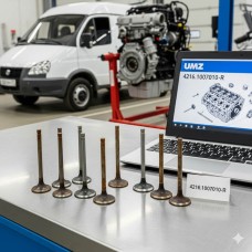 Клапан выпускной УМЗ 4216 (арт. 421.1007012): решение проблемы прогара