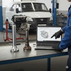 Клапан выпускной ЗМЗ 405 Евро-3 (арт. 406.1007012-10): жаропрочный