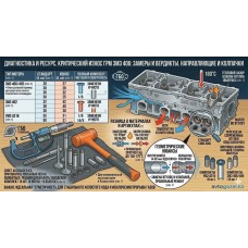 Критический люфт клапана ЗМЗ 406: когда пора менять втулки?