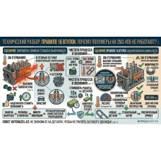 Замена 16 втулок на ЗМЗ 406: Почему важно менять впуск и выпуск одновременно