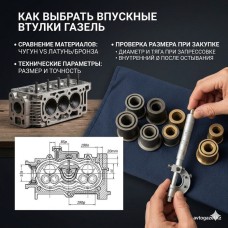 Замена направляющих втулок на Cummins 2.8: советы моториста