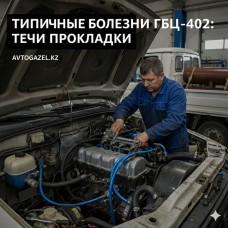 Типичные болезни ГБЦ 402: почему течет из-под прокладки и как этого избежать?