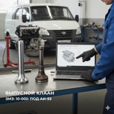 Выпускной клапан ЗМЗ 402 (арт. 402.1007012): под бензин АИ-92 Выпускной клапан ЗМЗ 402 (арт. 402.1007012): под бензин АИ-92