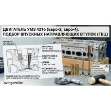 Направляющая впускного клапана УМЗ 4216 (Евро-3, Евро-4) Направляющая впускного клапана УМЗ 4216 (Евро-3, Евро-4)