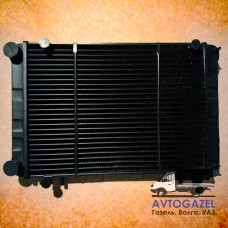 Медный 3-х рядный радиатор Газель Бизнес